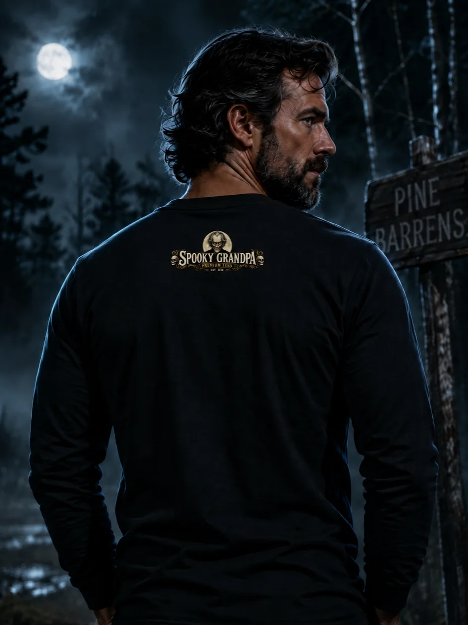 The 13th Child: Jersey Devil Long Sleeve Tee — Black product image (6)
