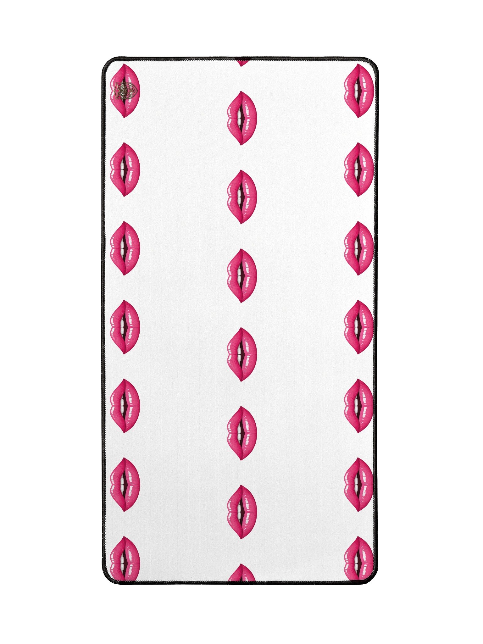 Pink Lips Large Mouse Pad by AdrenRush product image (2)