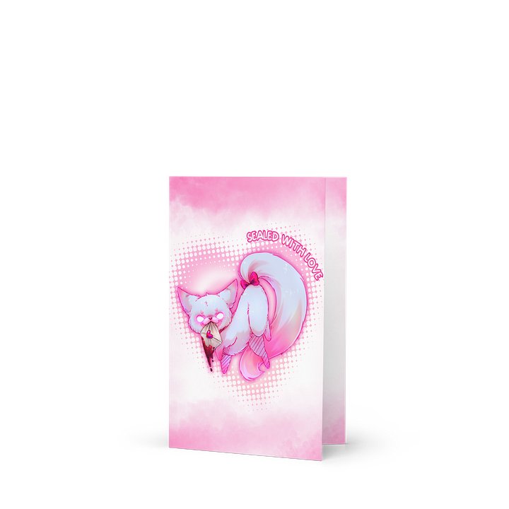 Purrfect Sweethearts | Sealed With Love – Valentine Cat Card product image (1)