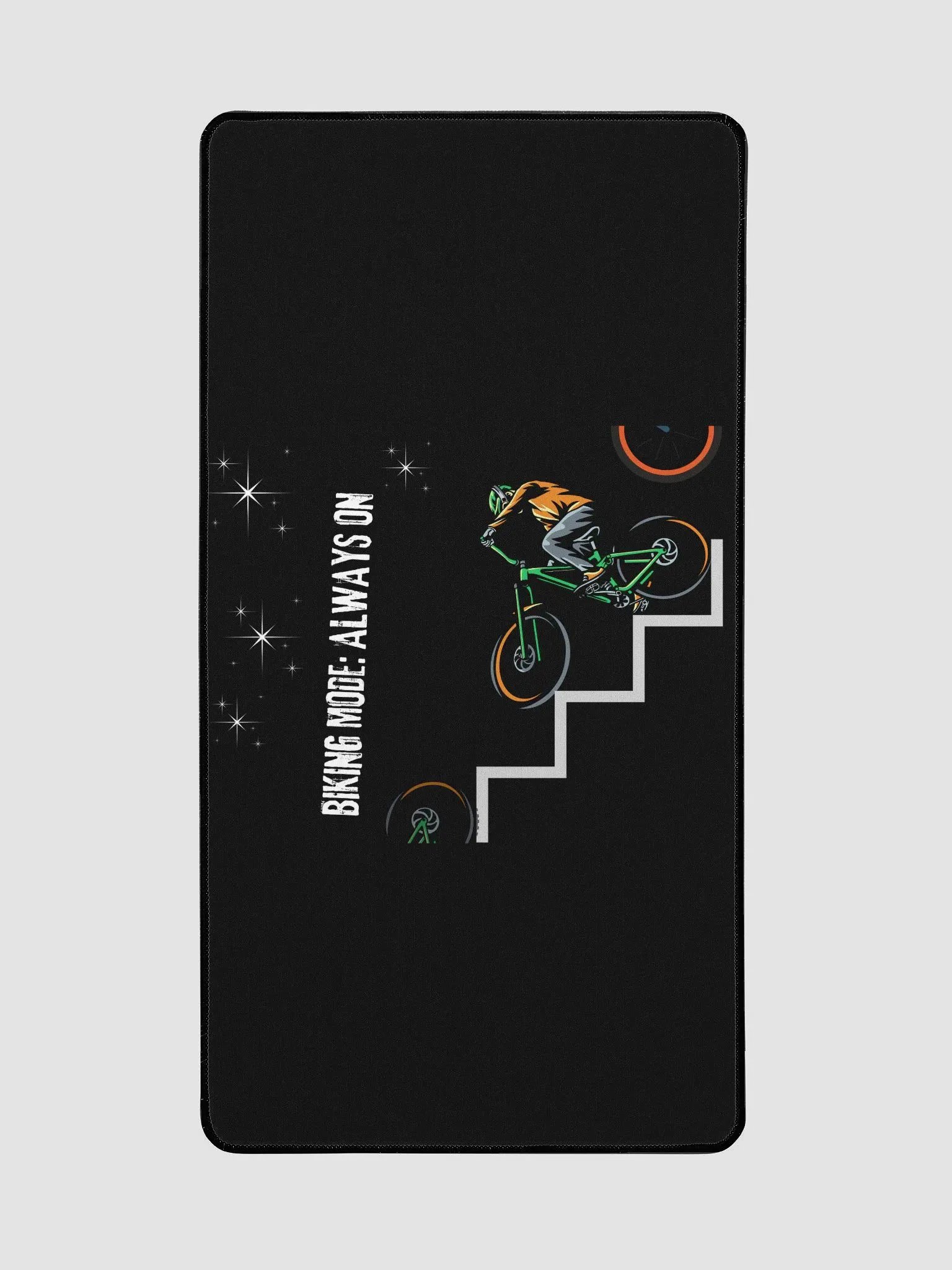 Starry Night Biking Desk Mat product image (2)