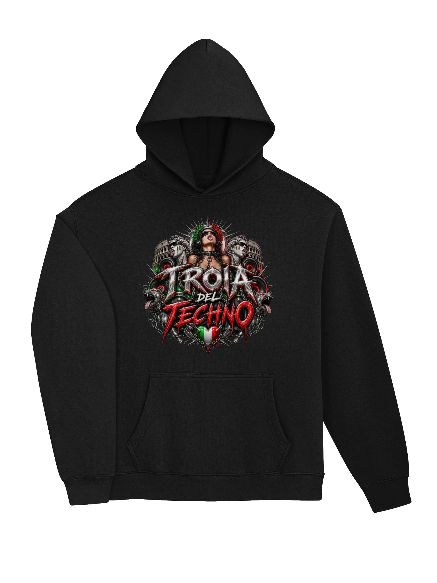 troiadeltechno italian hoodie product image (6)