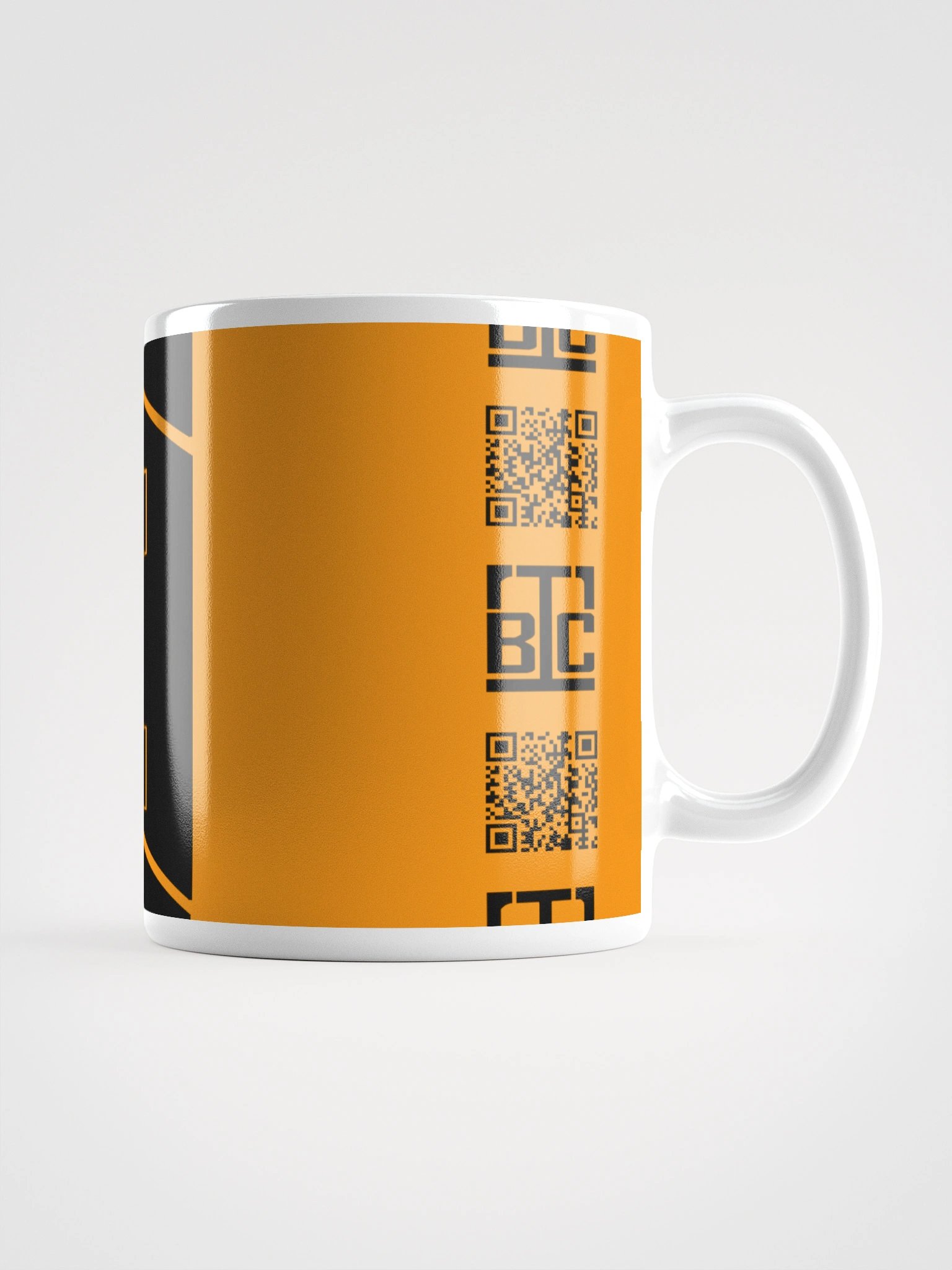 Capacitor Glossy Mug - ORANGE product image (3)