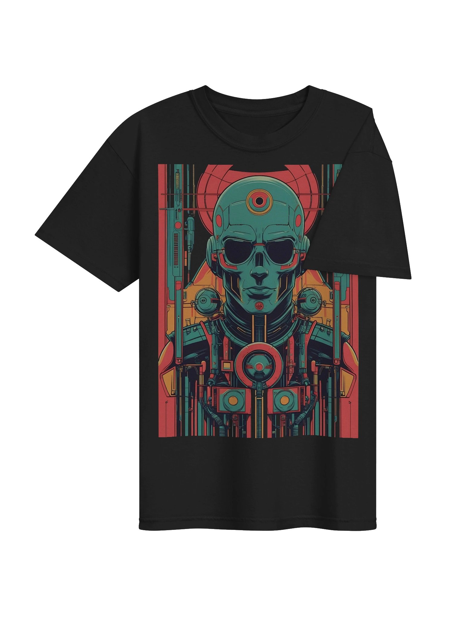 Retro Cyborg Prophet Heavyweight T-Shirt product image (7)