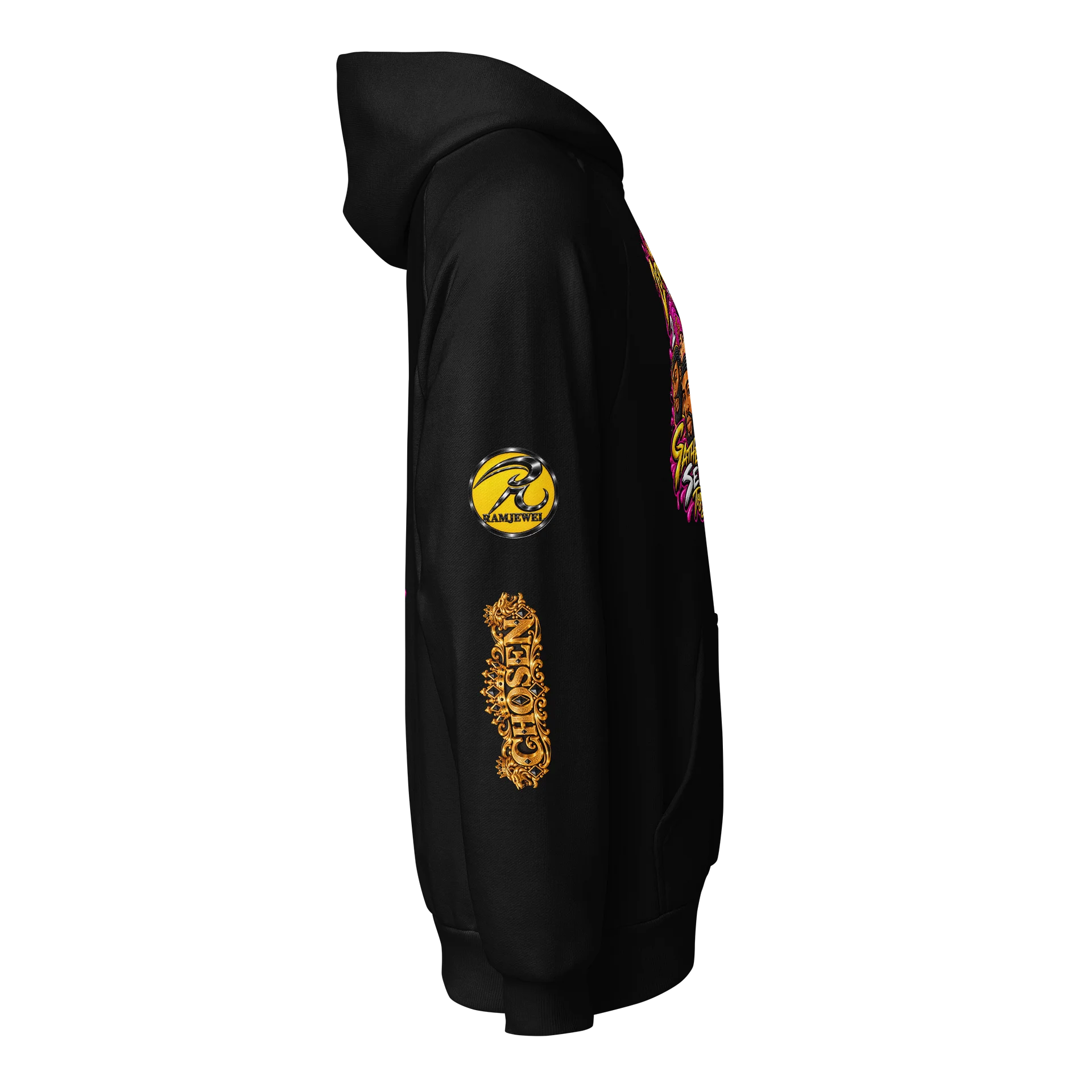 Zephaniah 2 Gather Your Selves Hoodie Pink product image (6)