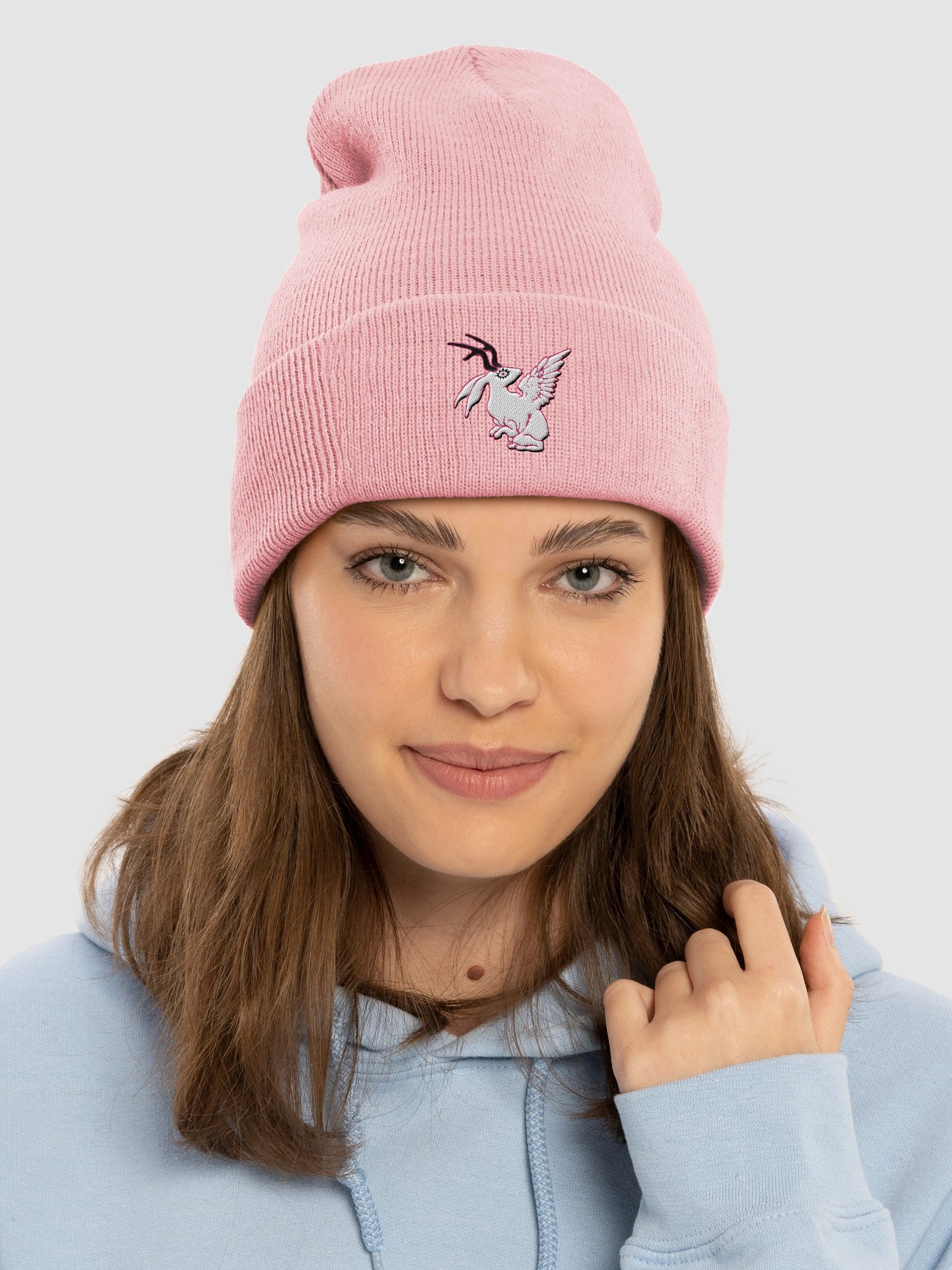 The Creature - Jackalope Beanie Pink product image (3)