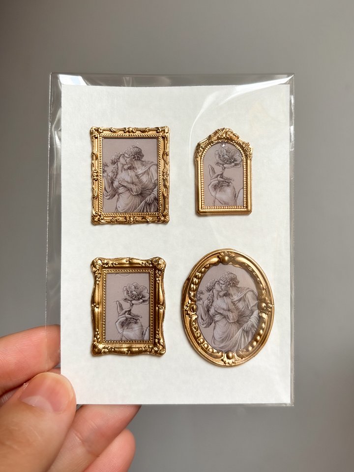 Greek statue Handmade Sticker Gallery Sheet- Pack of 4 product image (1)