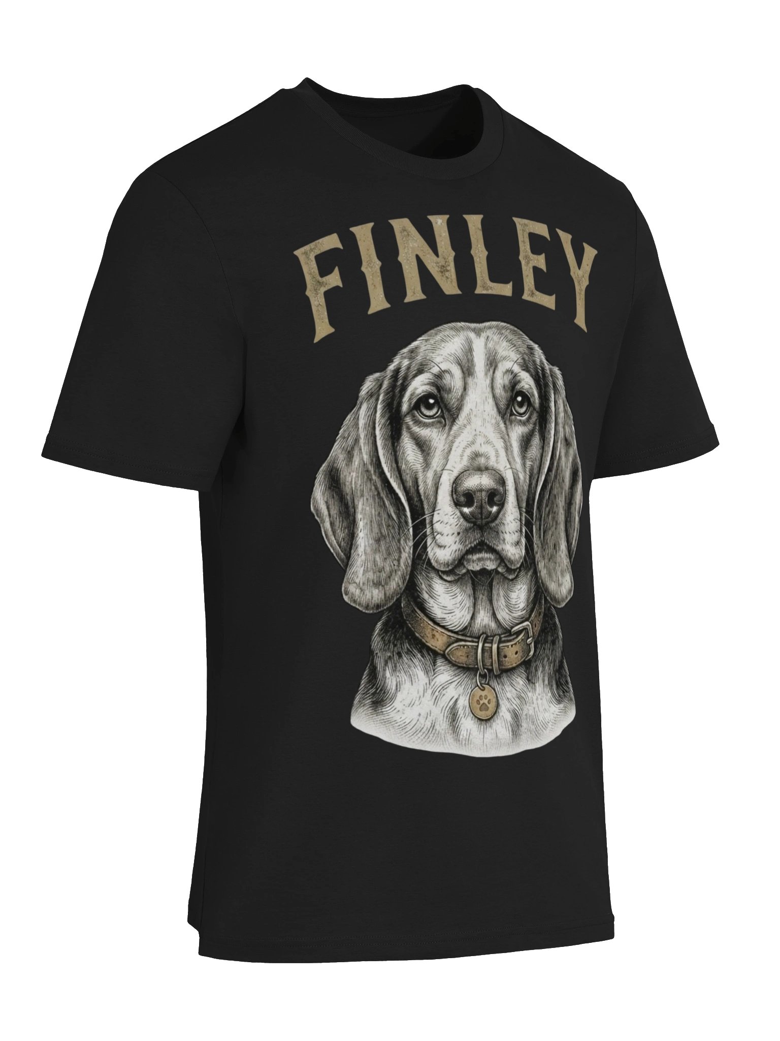 Finley Vintage Dog Portrait T-Shirt product image (7)