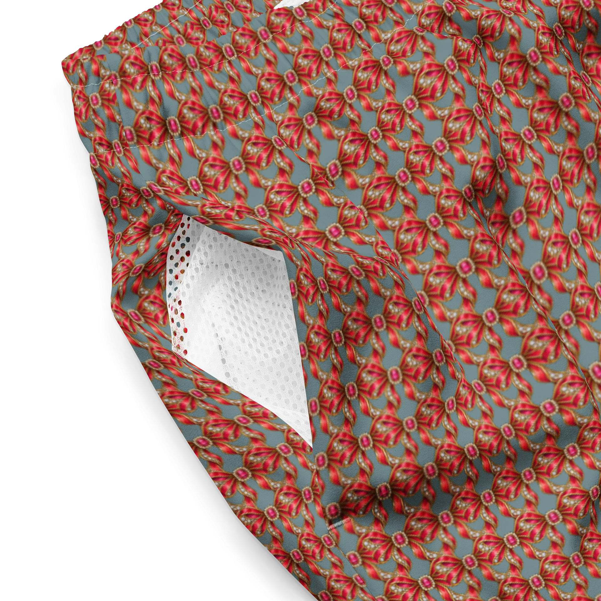 Geometric Mosaic Swim Trunks product image (3)