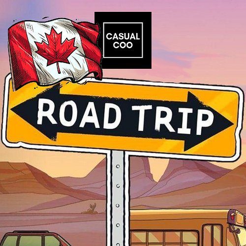 A CASUAL HEADS UP ... CasualCoo will not be streaming in August. CasualCoo & Sparkly  are embarking on a cross Canada roadtri...