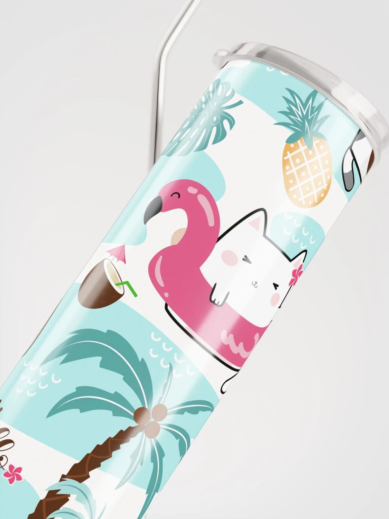 Hello Summer 20oz Stainless Steel Tumbler product image (1)