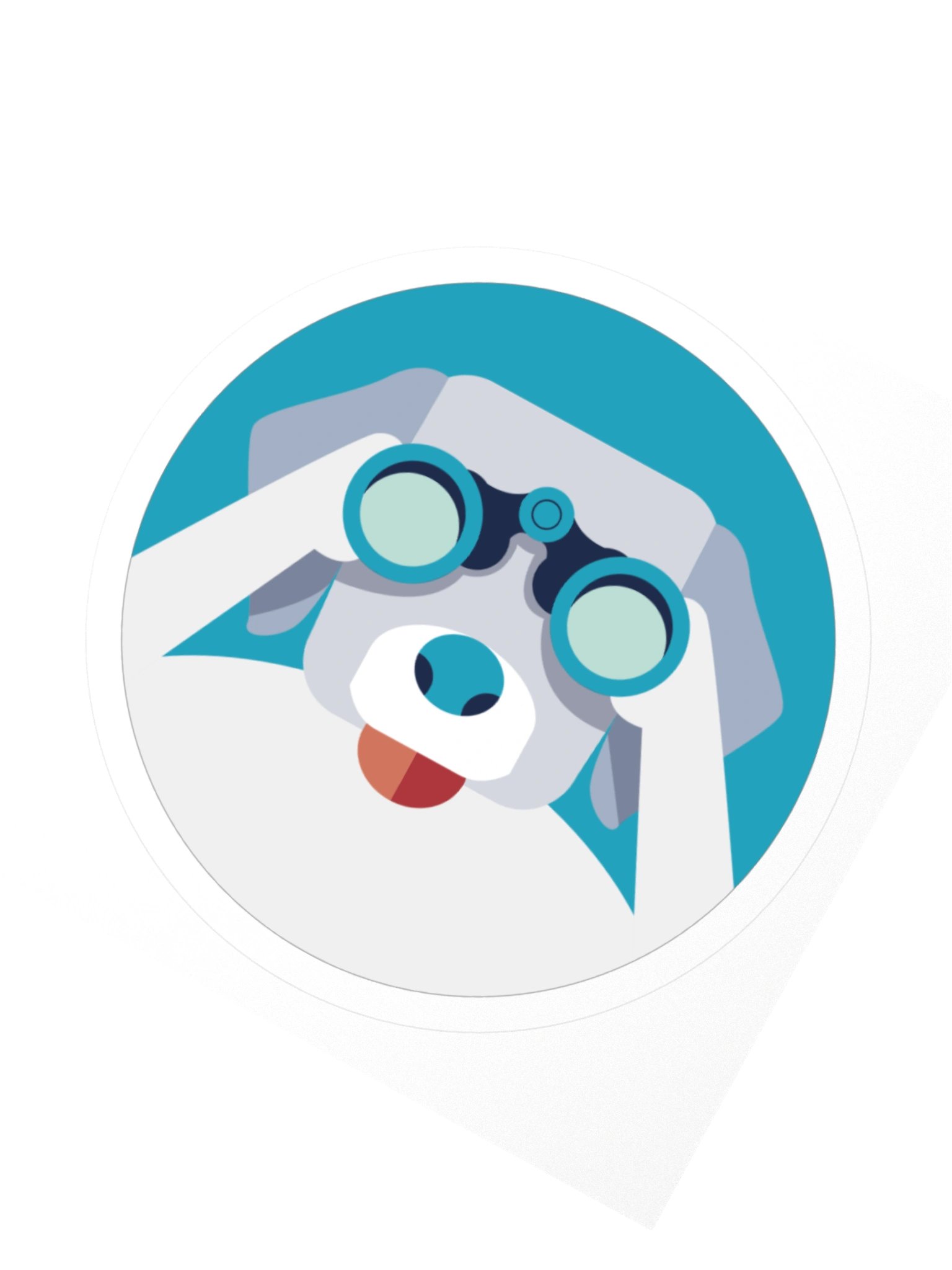 Kuvasz Uptime Kiss Cut Sticker product image (5)