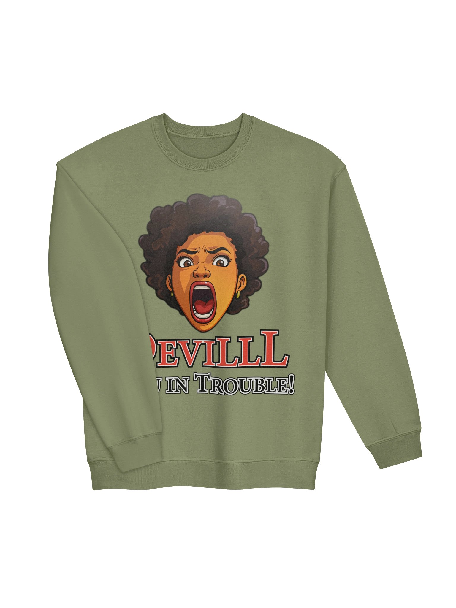 Devilll You in Trouble, Lte Sweatshirt product image (3)