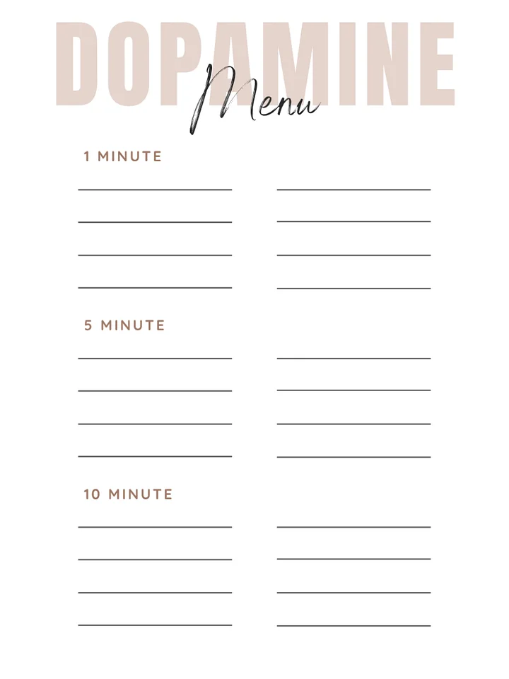 Dopamine Menu product image (1)