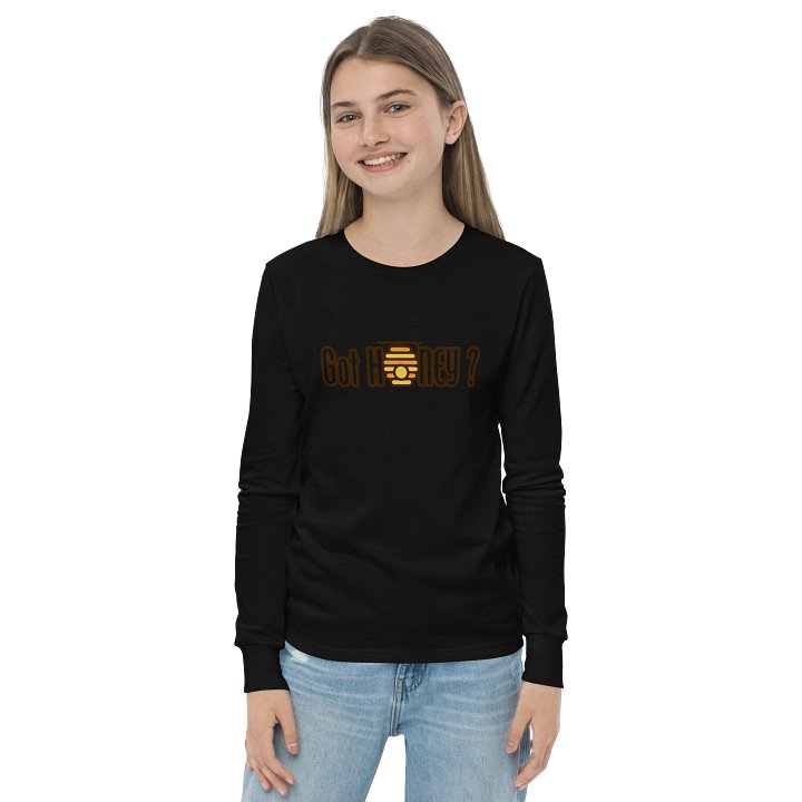 Got Honey Youth Long Sleeve T-Shirt product image (10)