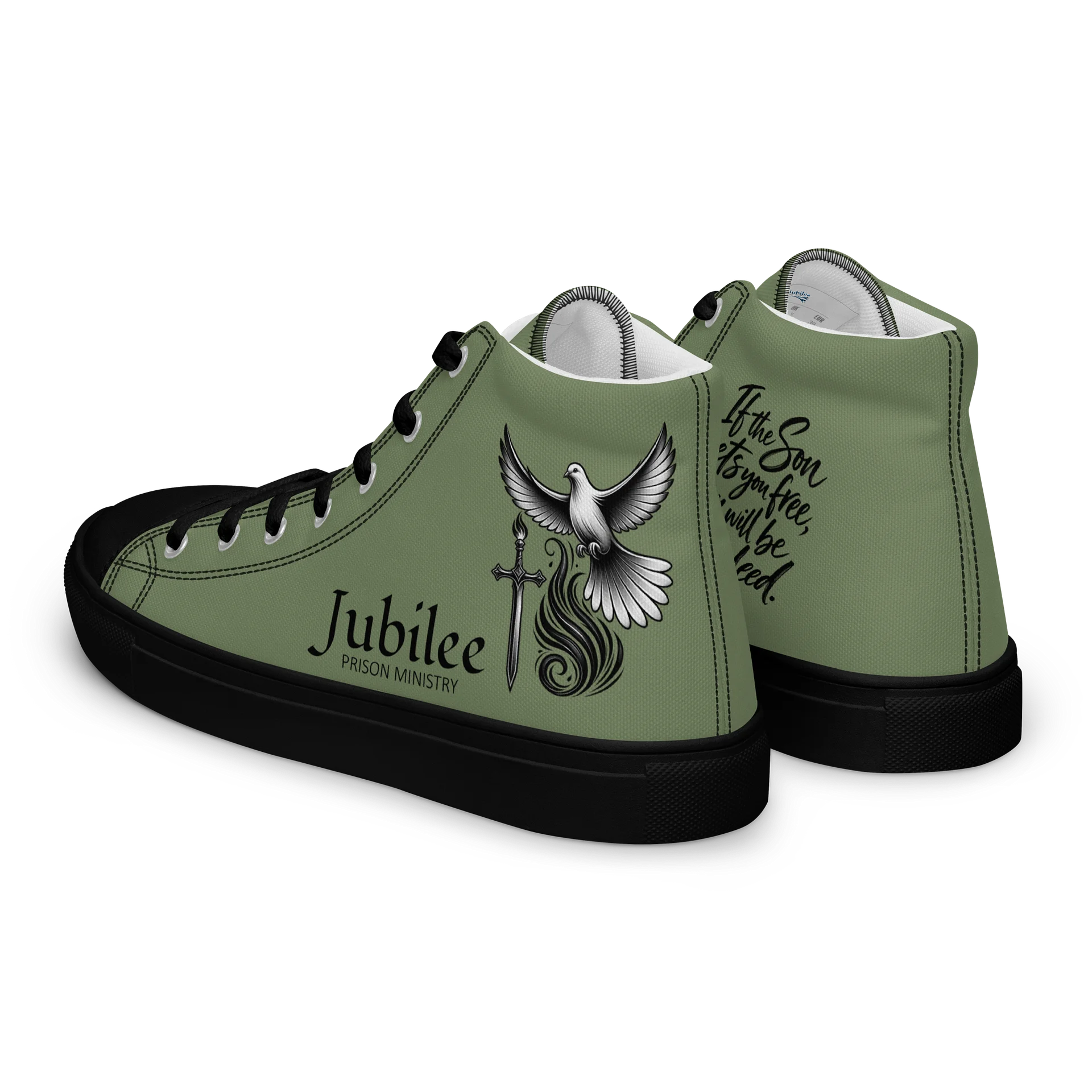Men's Jubilee High-tops - Green product image (5)