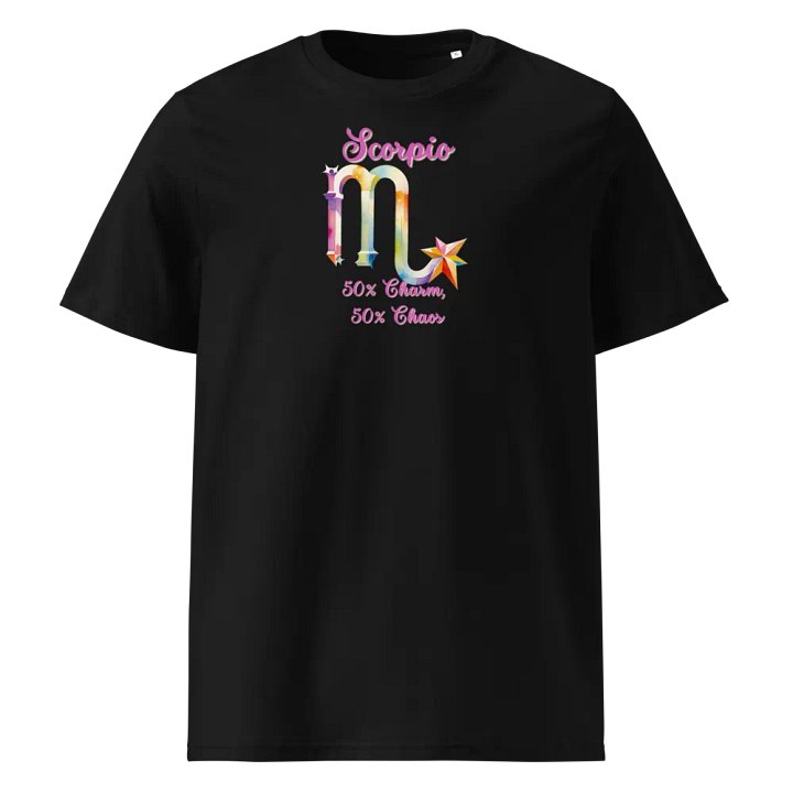 Scorpio 50/50 Black Tee product image (1)