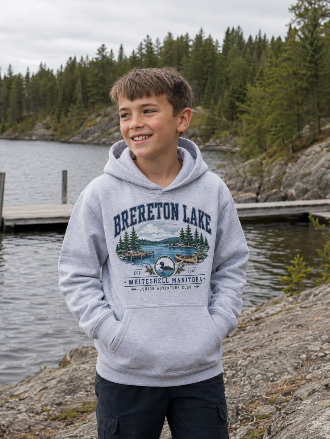 Brereton Lake Youth Hoodie product image (2)