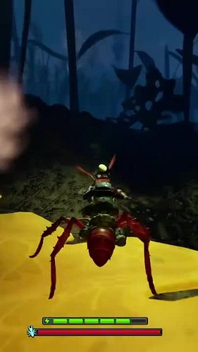 Praying mantis Sneak attack  Near death experience !!