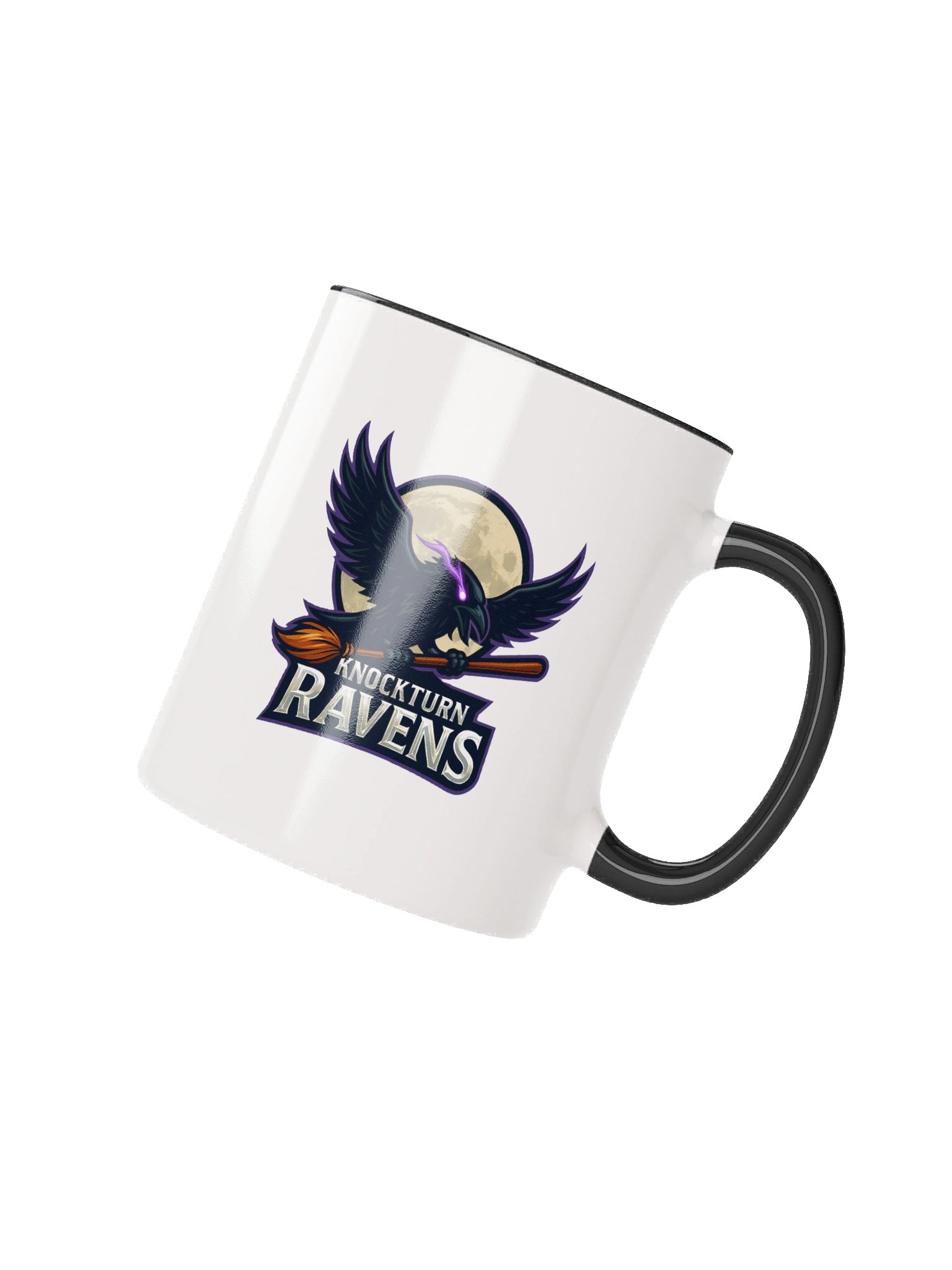Knockturn Ravens Team Ceramic Mug with Color Inside product image (4)