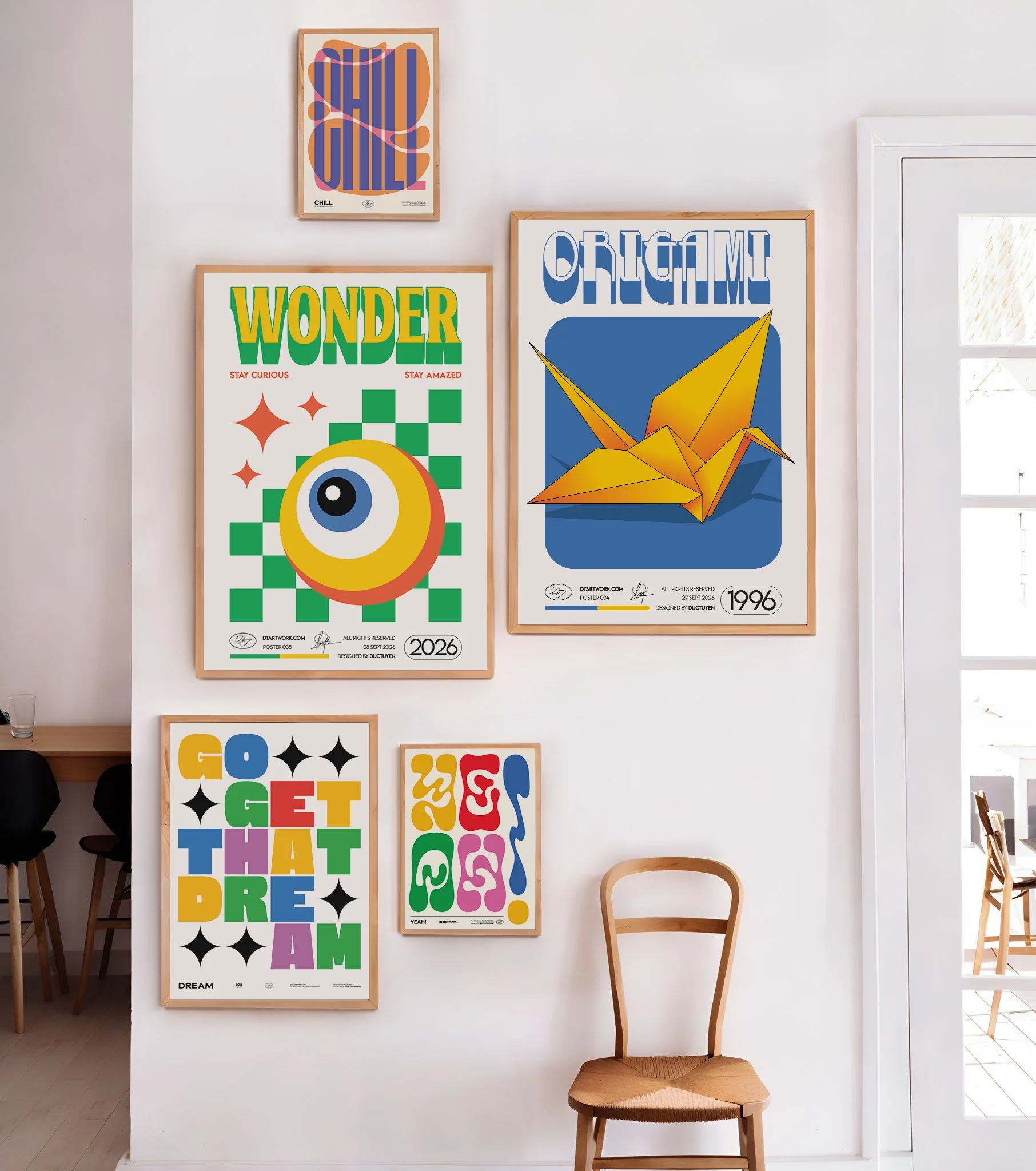 "WONDER" - See the Magic in Everything - Retro Wall Art product image (42)