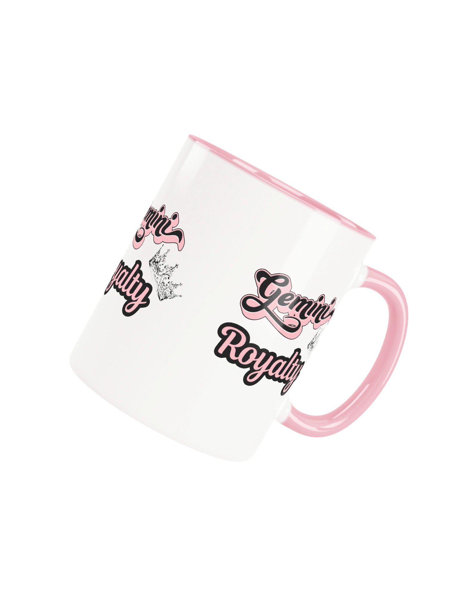 Gemini Royalty Pink Script Mug product image (6)