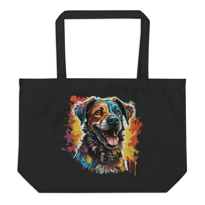 Vibrant Mosaic Dog Tote product image (1)