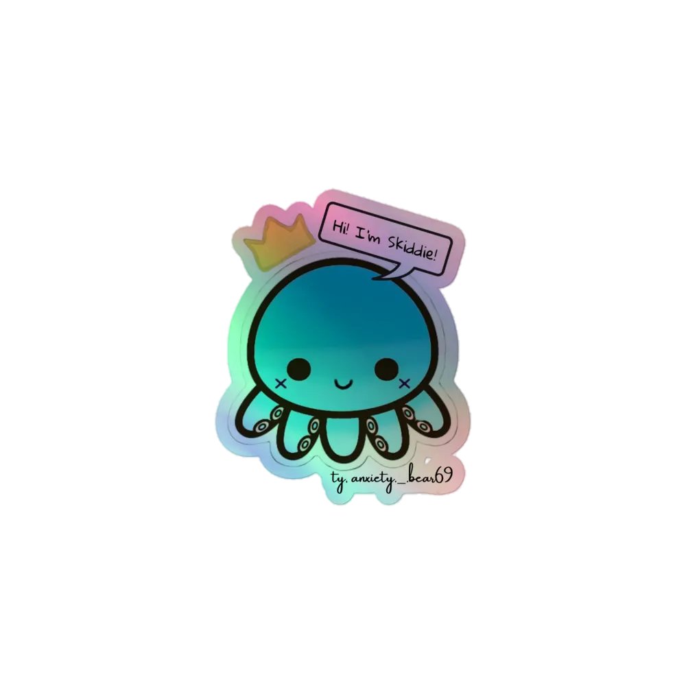 Skiddie Sticker (fan commission) product image (1)