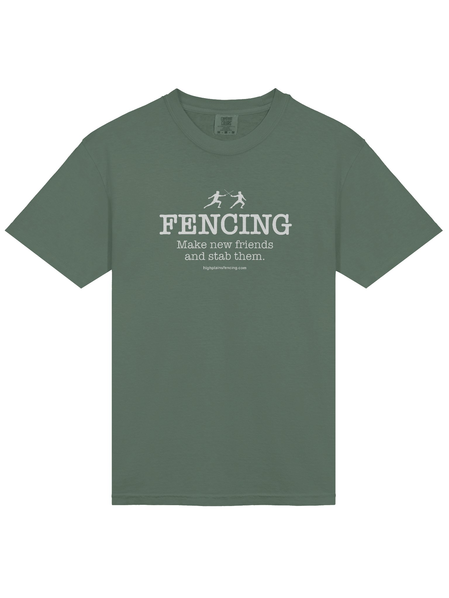 Make New Friends and Stab Them Tee product image (1)