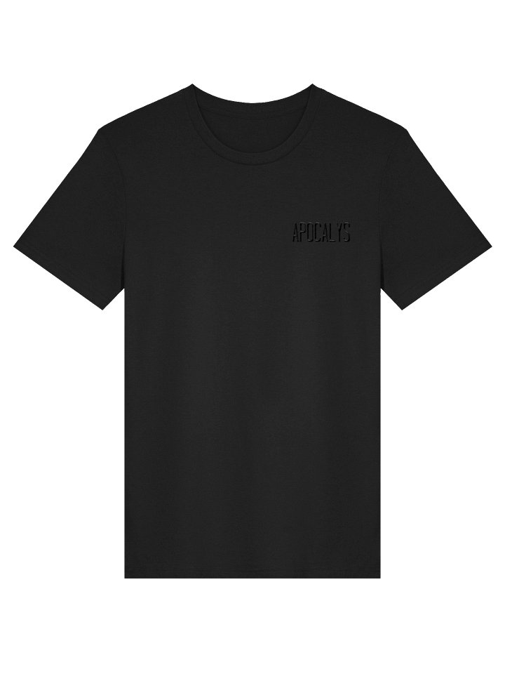 "Apocalys" Black Embroidered Tee product image (1)