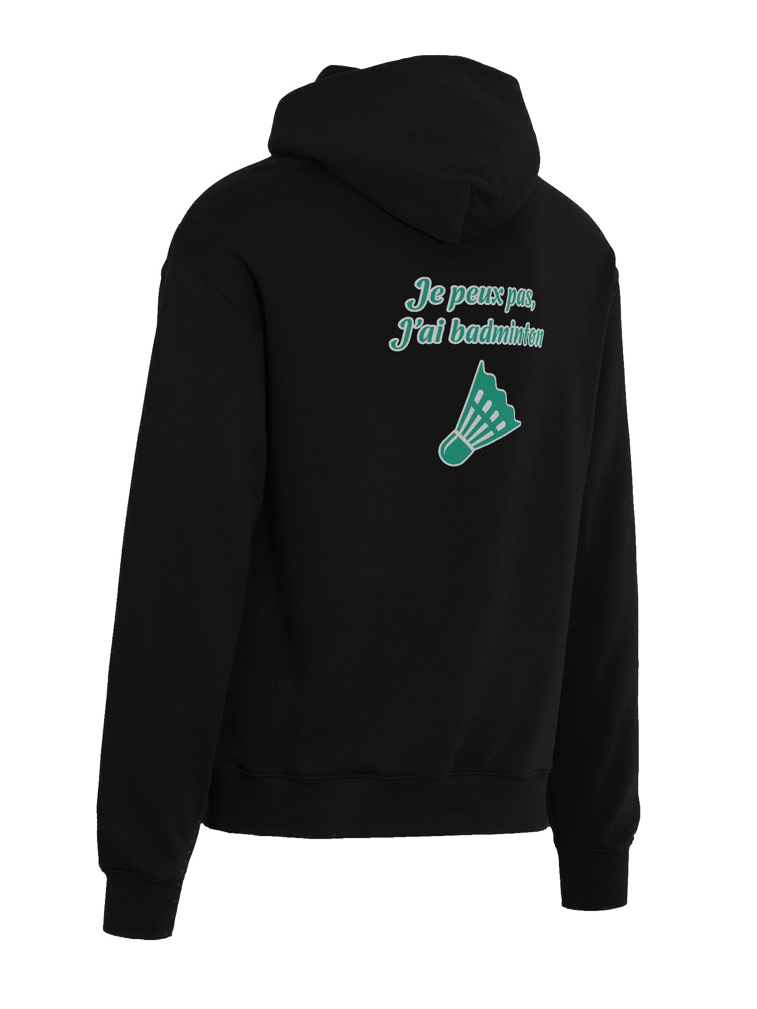 Hoodie "Badminton" product image (6)