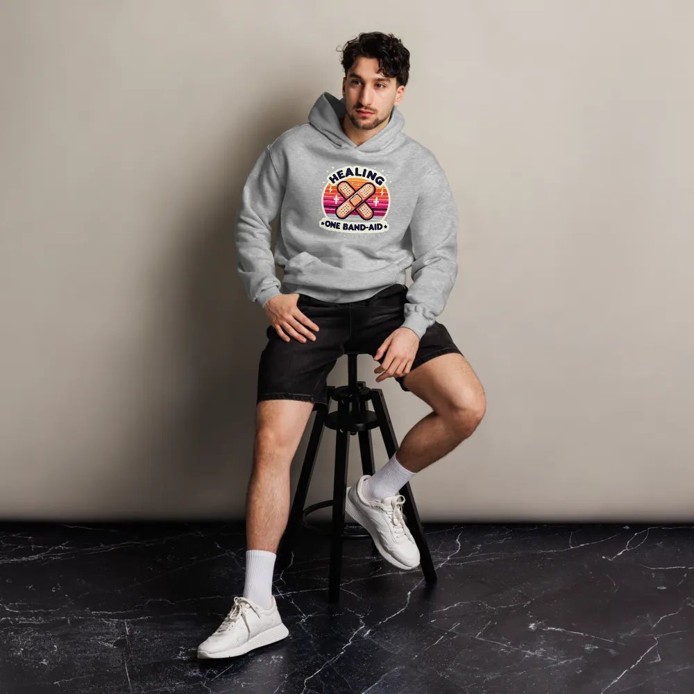 Healing One Band-Aid Unisex Hoodie product image (35)