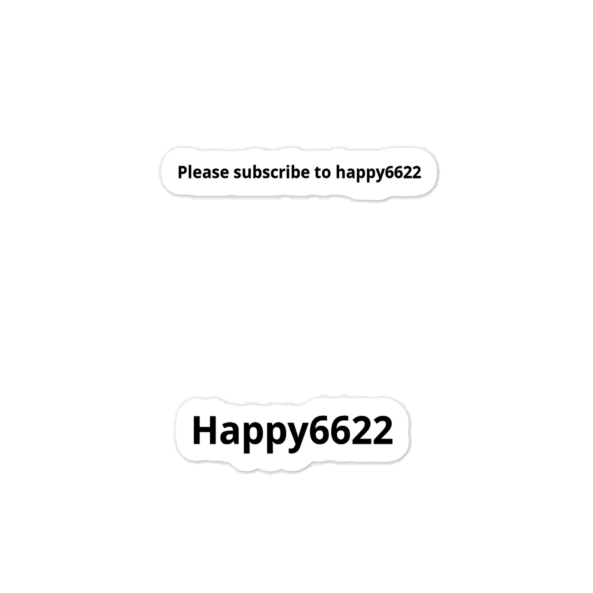 new sticker on happy6622 product image (1)