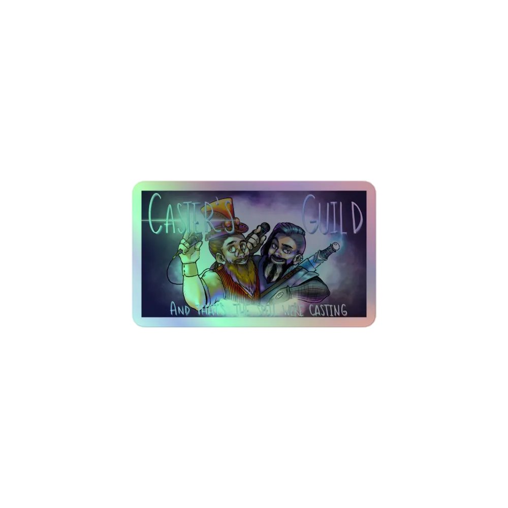 Spell Casting Holographic Sticker Sheet product image (1)