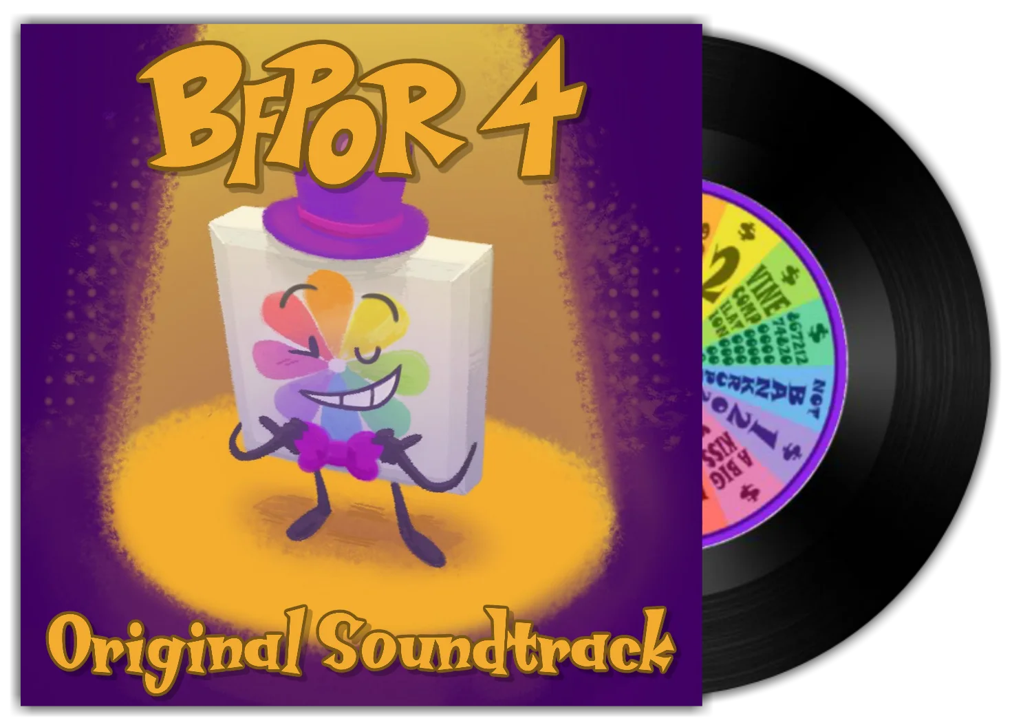 BFPOR 4 Original Soundtrack 7" Lathe Cut Vinyl product image (1)