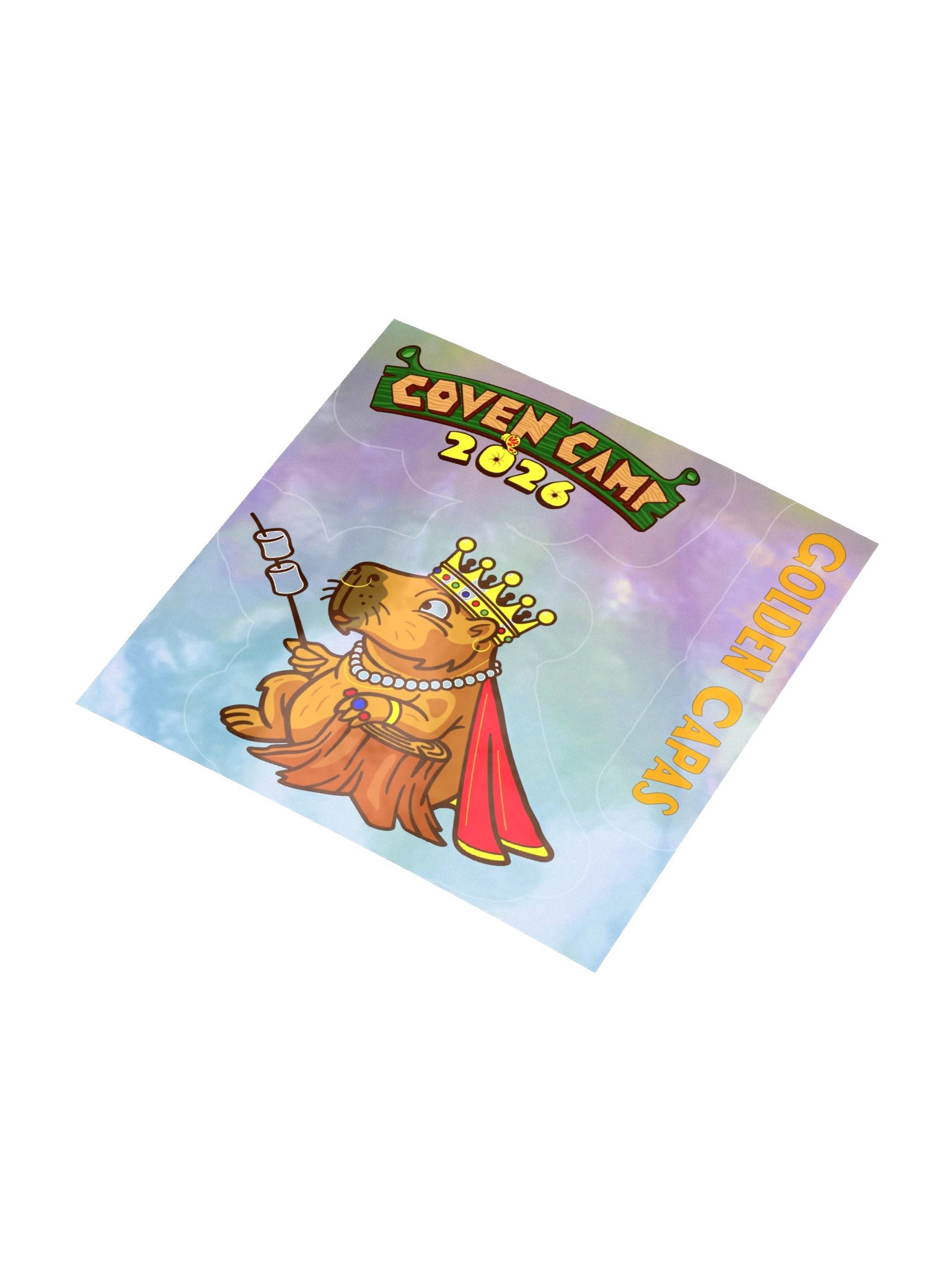 Holo Golden Capa Sticker Sheet product image (3)