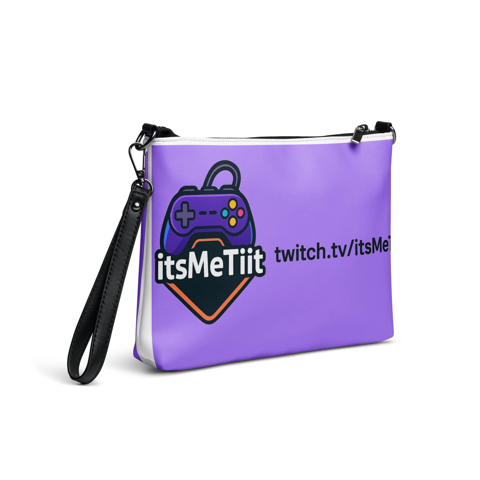 Twitch Gamer's All-Over Print Crossbody Bag product image (5)