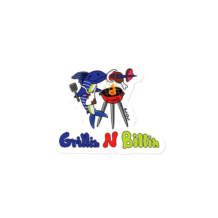 Grillin N Billin Magnet product image (2)