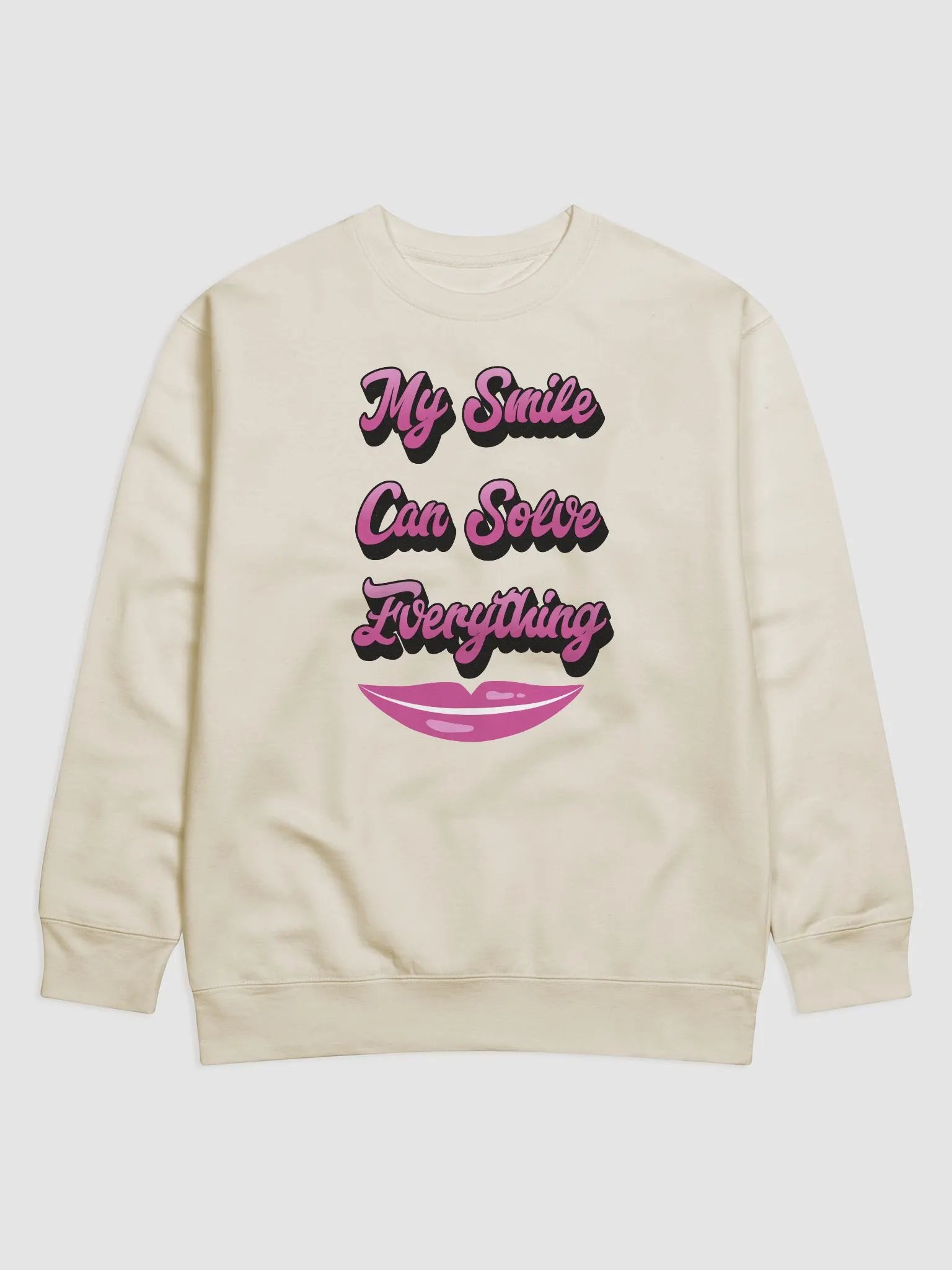My Smile Can Solve Everything Sweatshirt product image (1)