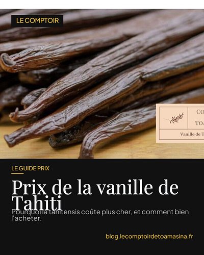 Pourquoi la vanille de Tahiti coûte-t-elle plus cher que les autres ? 🌸

La Vanilla tahitensis est rare : des gousses charnue...