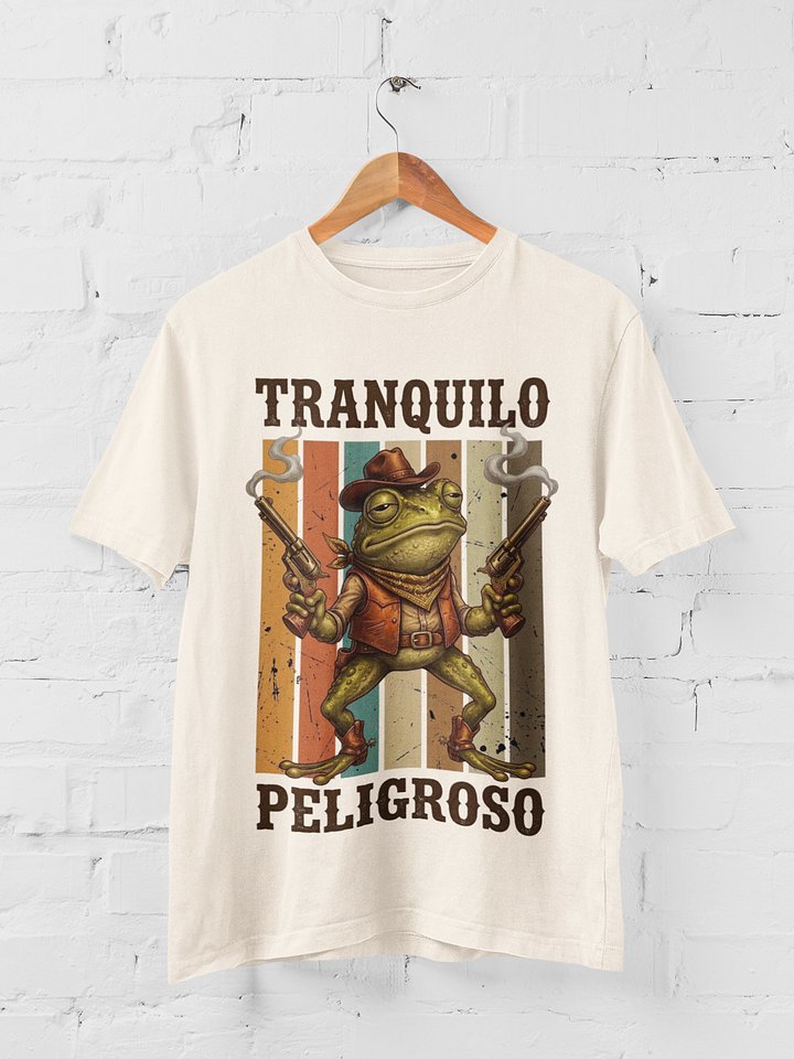 Funny Cowboy Frog T-shirt product image (1)