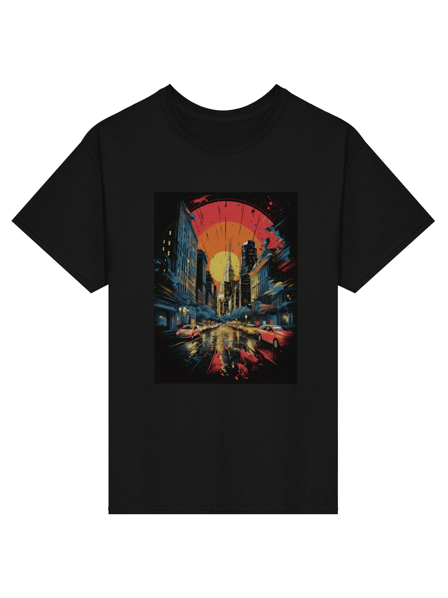 Sunset City Scape T-Shirt product image (1)