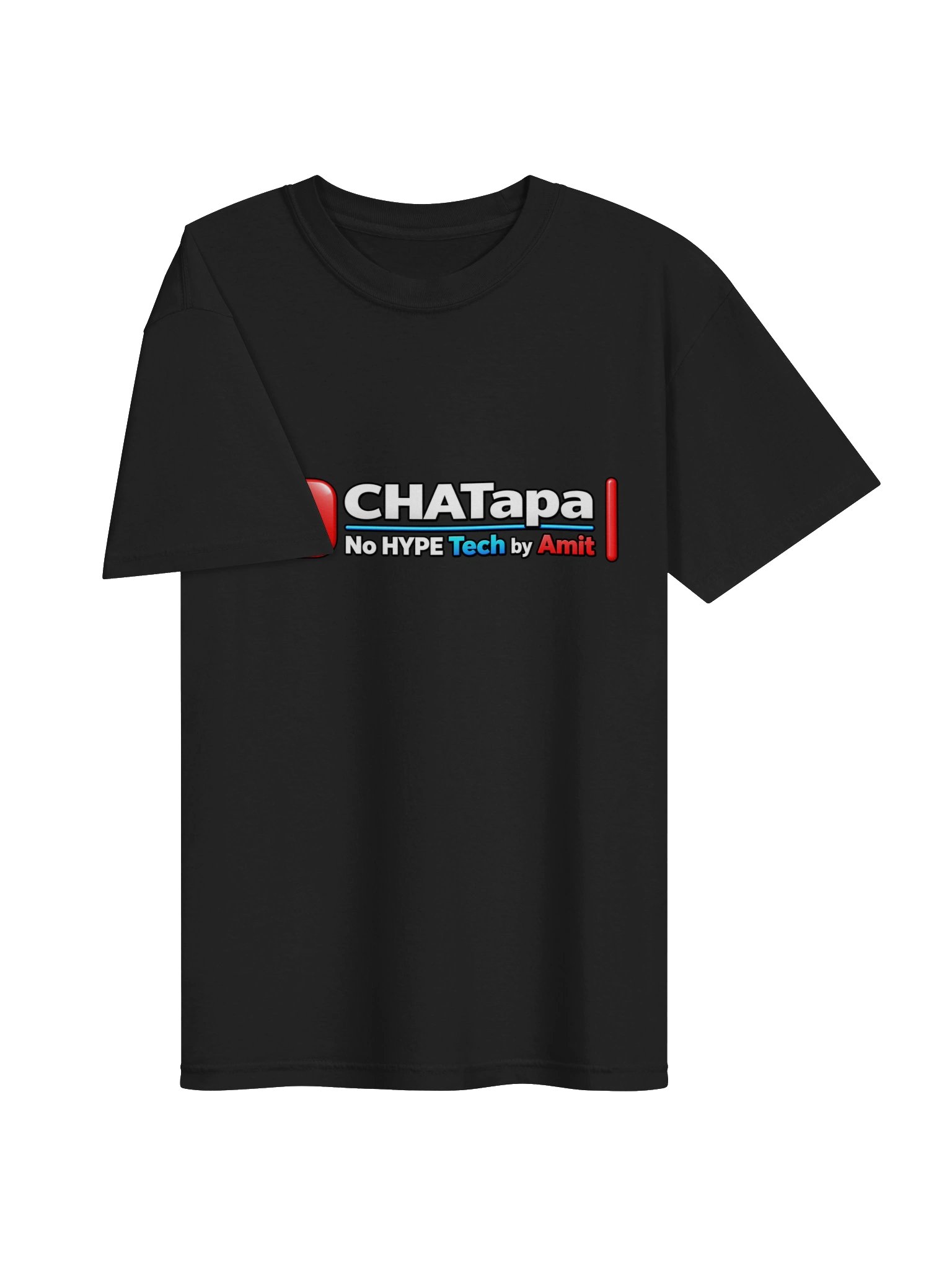 CHATapa No Hype Tech – Classic Logo T-Shirt product image (32)