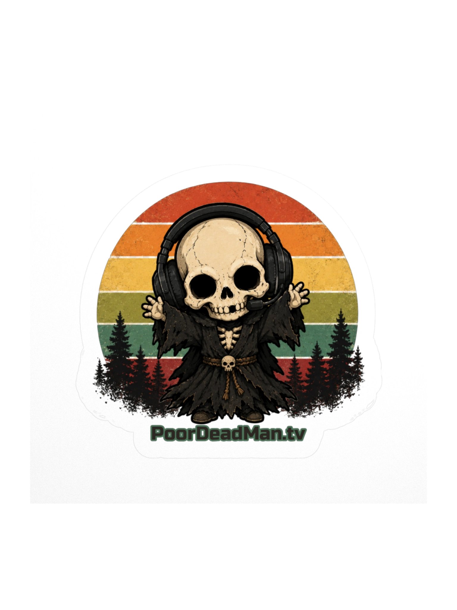 Cute PDM Kiss-Cut Sticker product image (1)