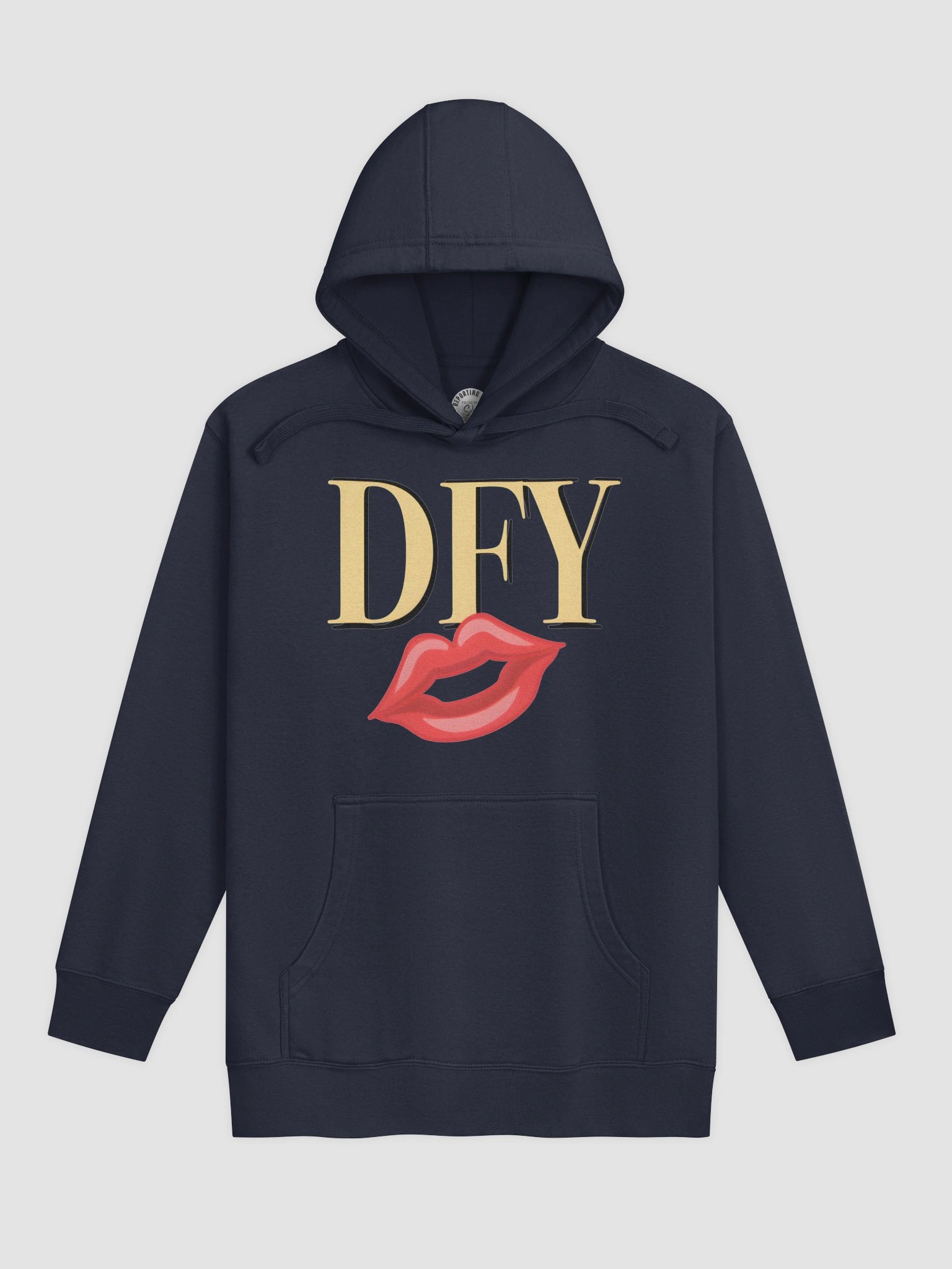 DFY Don't Flatter Yourself Reaction Cotton Heritage Unisex Premium Hoodie product image (1)
