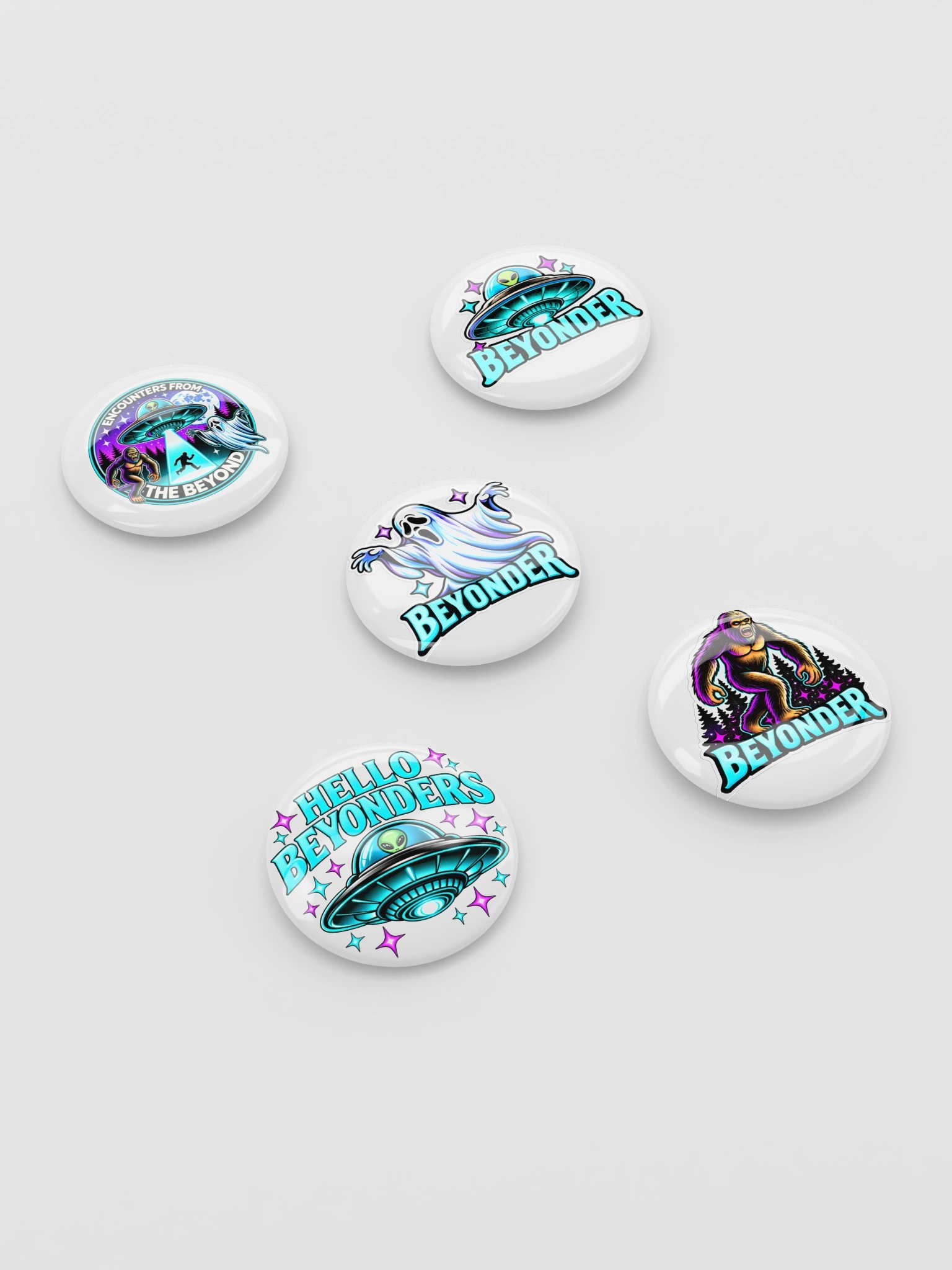 Encounters from the Beyond - Button Set product image (4)