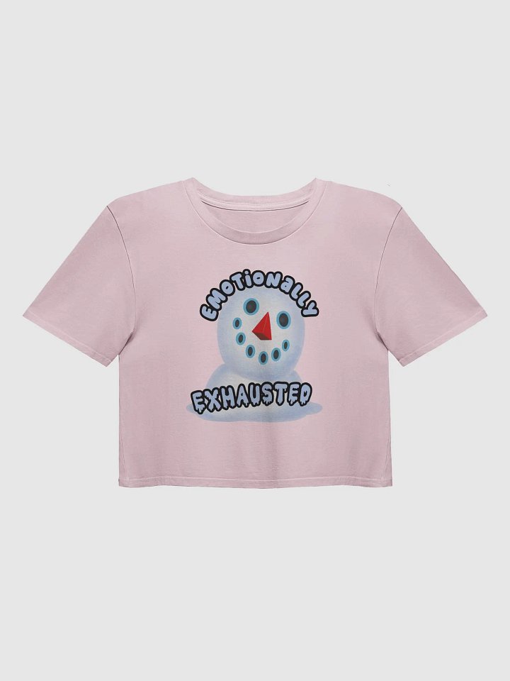 Emotionally Exhausted Crop Top product image (1)