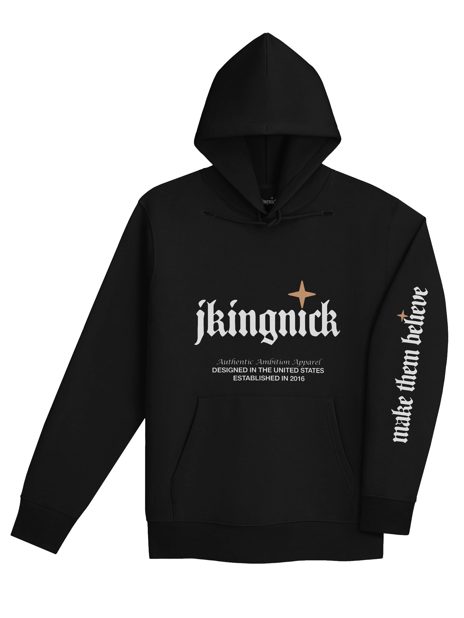 AUTHENTIC AMBITION APPAREL BLACK HOODIE product image (4)