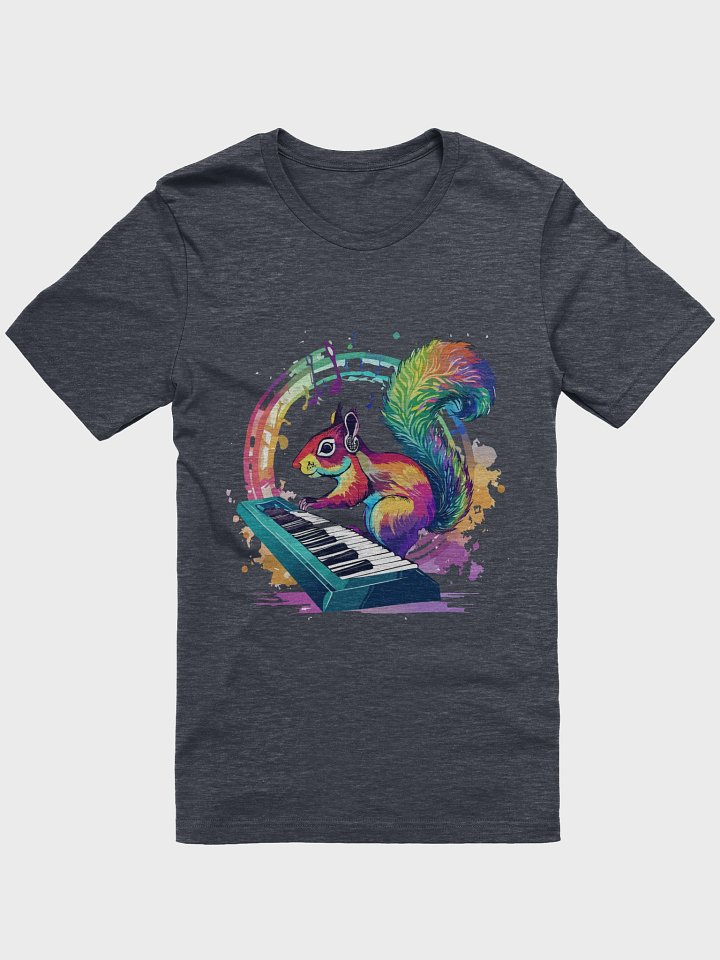 The Psychedelic Squirrel T-Shirt Keyboard 2f product image (1)