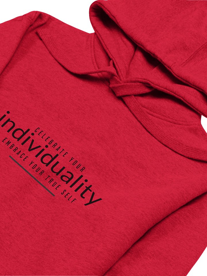 Individuality Unisex Hoodie product image (1)