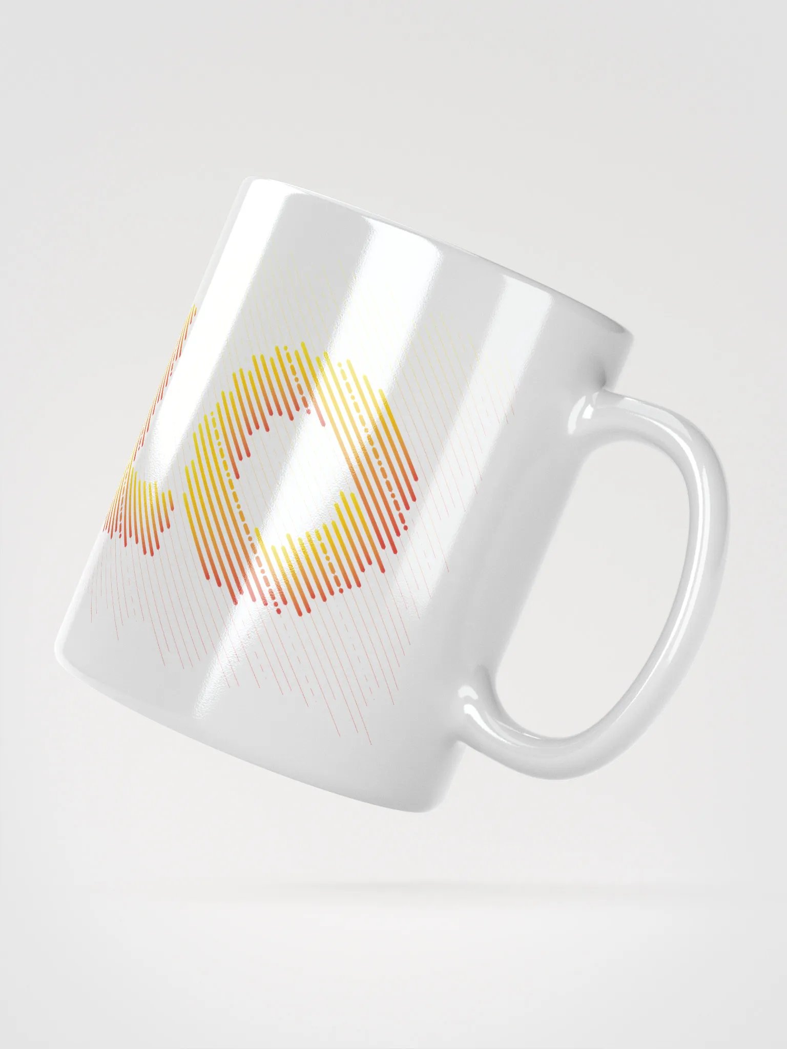 "Hello" White Mug product image (4)